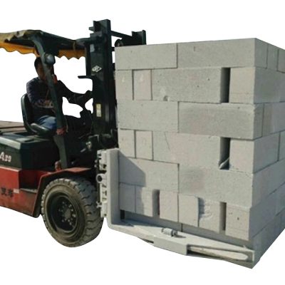 Hydraulisk gaffeltruck Betongmurstein Blokkering Løfteklemme