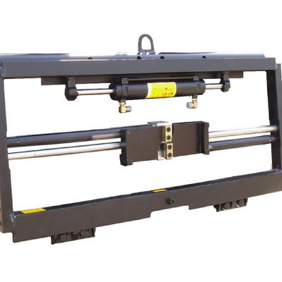 Gaffeltruck sideskifting av gaffelplasseringstilbehør