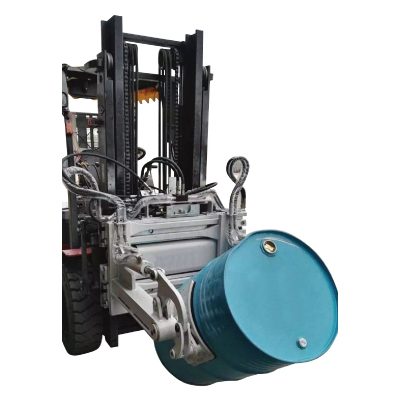 Hydraulisk gaffeltruck 55 Ggallon trommelklemme for gaffeltrucker