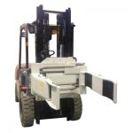 Effektivt hydraulisk gaffeltruck festet roterende gaffelklemme (2 par gaffel)